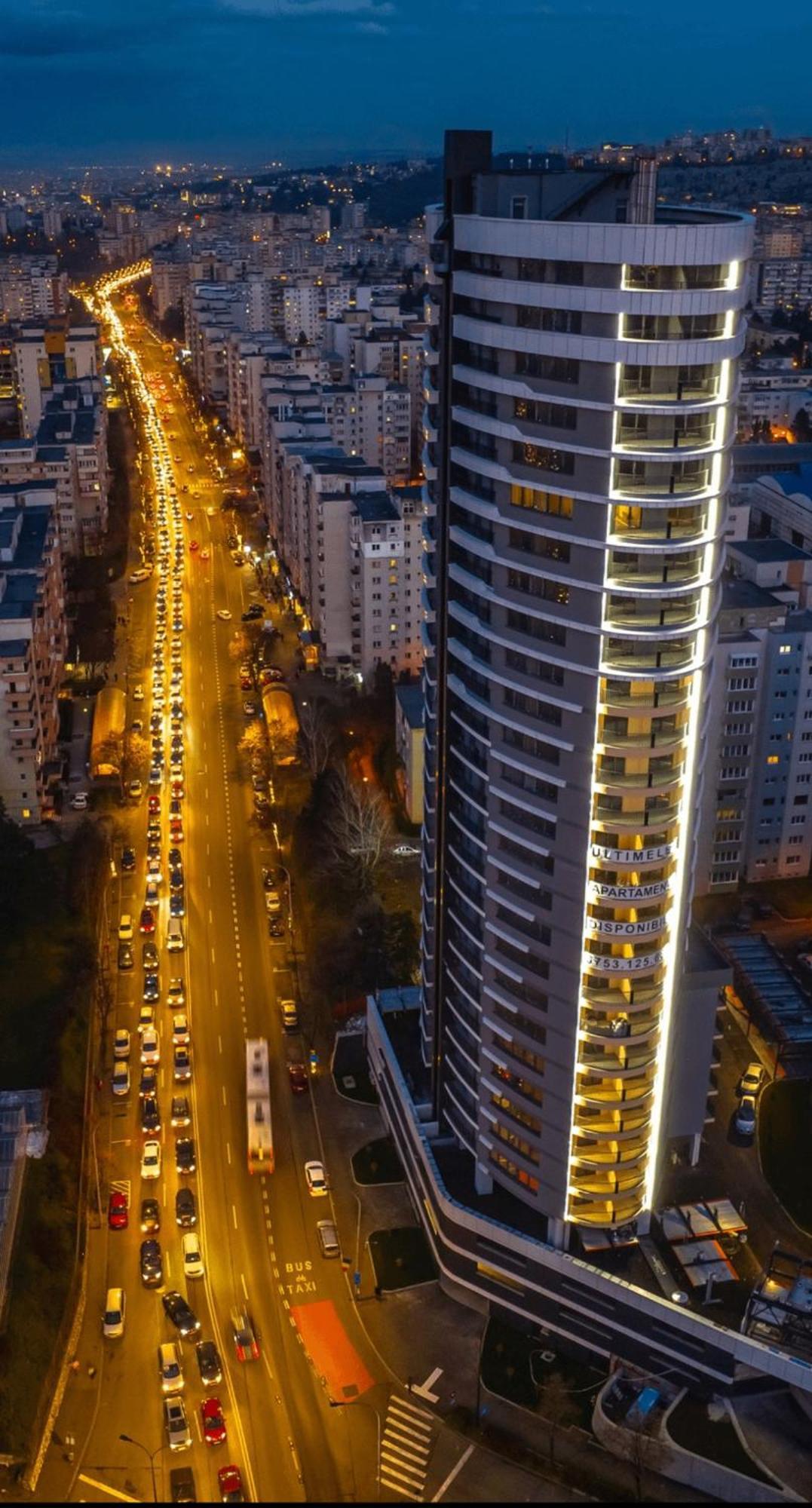 Boudoir Apartment City Tower - 15Th Floor Cluj-Napoca Exteriör bild